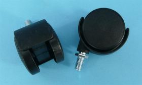 KÓŁKA MEBLOWE 39mm OBROT.BEZ HAMULCA M8