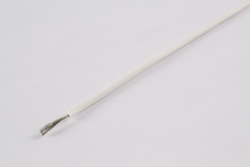 Przewód montażowy 1,34 mm² Biały AXINDUS PVC 16 AWG 250 V dł. 100m 19 x 0,3 mm +105°C IEC 60332-1, NF C 93-521