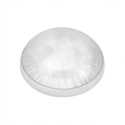 ROVI. plafon oświetleniowy. 75W. E27. IP44. IK10. klosz poliwęglan przeźroczysty CL/E27-1