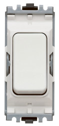 Włącznik światła, 20A, 250V, 1-przyciskowy Grid Plus, MK Electric