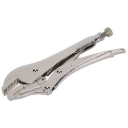 Sealey AK6822 Locking Pliers Straight Jaws 185mm 0-30mm Capacity