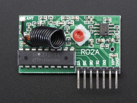Adafruit Simple RF T4 Receiver - 315MHz Toggle Type