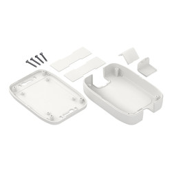 Obudowa ogólnego użytku ABS szerokość zew. 95mm długość zew. 135mm wys. zew. 33mm RS PRO Biały