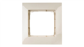 Simon 54 Premium Ramka Pojedyncza Kremowa /Do Karton-Gips/ Drk1/41