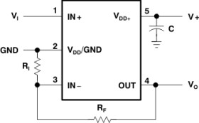 Single, 10-V, 2-MHz operational amplifier