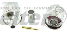 Wtyk N na H155 zaciskany HQ