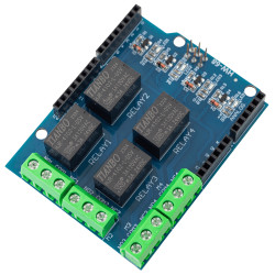 Moduł Przekaźników Arduino Relay Shield - Nakładka do Arduino UNO