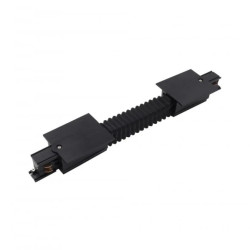 ŁĄCZNIK ELASTYCZNY WPUSZCZANY CZARNY CTLS RECESSED POWER FLEX CONNECTOR BLACK 8677 Nowodvorski