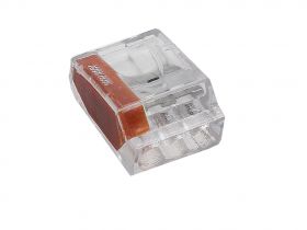 Szybkozłączka elektryczna 3PIN KV773-253 drut (10szt)