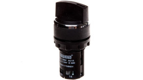 Przycisk Pokrętny, Monoblok, 1No, Stabilny, 60 Stopni, 0-I T0-Mb100s20