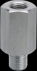 Screw-in adapter, 400 bar/40 MPa, G 1/4, G 1/4 for pressure sensors, E30107