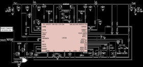 80V Synchronous 4-Switch Buck-Boost DC/DC Controller with Bidirectional Capability