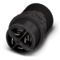 Phoenix Contact 1423986 QUICKON wire connector 3+PE pins feedthru