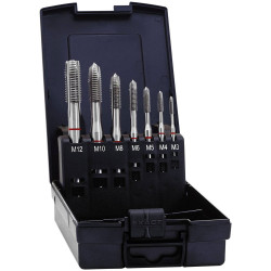 Exact 42345 CNC Tap Set 7-Piece Metric Right Hand Cutting DIN 371