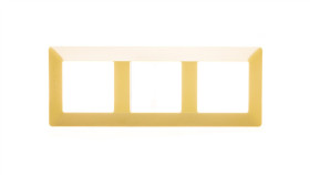Valena Life Ramka Potrójna Limonkowa 754083