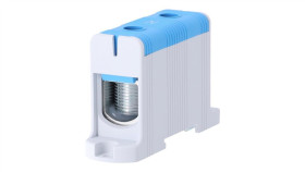 Blok Rozdzielczy - Odgałęźny 1 - Polowy 35-150Mm2 Niebieski Montaż Płaski...