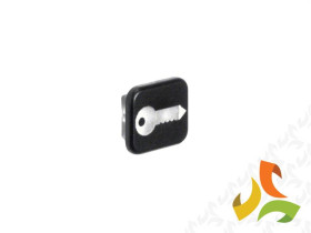 BERKER W.1 Soczewka z nadrukiem symbolu "klucz" 10szt. 18223503 HAGER