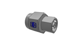 Złączka hydrauliczna, Złacze A: Obrotowa zatyczka gwintowana 24° Metric męska