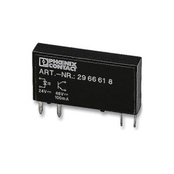 Phoenix 2966595 Miniature Solid-State Relay 24V DC Input 3-33V DC/3A Output
