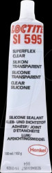 229293 Loctite SI 595 Silikon klar 100 ml-Tube, Karroserie Reparatur, N