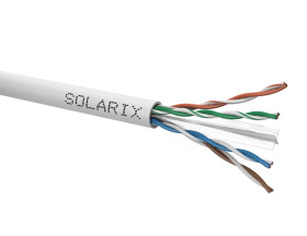 Kabel instalacyjny Solarix CAT6 UTP PVC Eca 305m/box SXKD-6-PVC