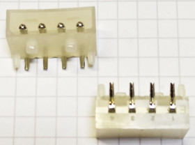 ZW 04RA wtyk zasilający komputerowy kątowy do druku
