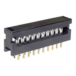 econ connect LPV25S8 Edge Connector 8 pins 2 rows 1pc