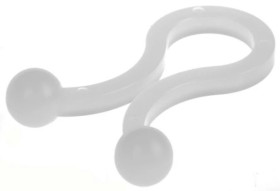 Opaska kablowa Zacisk z blokadą skrętną, 7mm, materiał: Nylon 66, 25 x 2 x 7mm, RS PRO