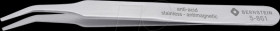 5-861 SMD tweezers, 30° curved, flat, angular, 120 mm