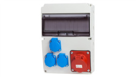 Rozdzielnica Rozdzielnia Skrzynka Budowlana 16/5 16A 230V 11M Rsw013