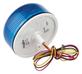 Sygnalizator 12 V DC, 24 V DC Migające Niebieski Montaż powierzchniowy Ksenon