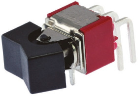 Przełącznik kołyskowy Wł.-(wł.) Nie 5 A DPDT Czarny TE Connectivity