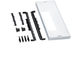 univers N HC 600x250 mm zestaw dla 4 rozłączników listwowych NH00 na system szyn 60 mm góra UC41L60 HAGER