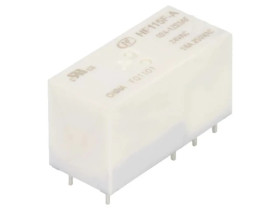Przekaźnik elektromagnetyczny SPDT Ucewki: 24VAC 16A PCB HF115F-A/024-1ZS3AF