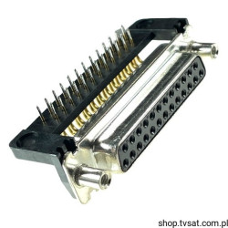 L77DFB25S1AUN Conn D-SUB 25 Pos THT AMPHENOL