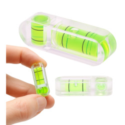 Mała Poziomica Pomiarowa - Pion/Poziom - Podwójna Libella