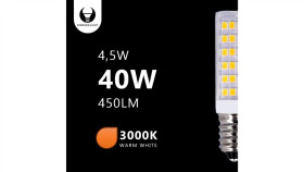 Żarówka Led E14 Corn 4.5W 230V 3000K 450Lm Forever Light Rtv003655