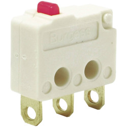 Burgess F4T7UL Microswitch 250VAC 5A Ultra Miniature IP40 Momentary