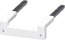 Adapter montażowy przekaźnika do użycia z: Zacisk śrubowy RT Siemens LZS