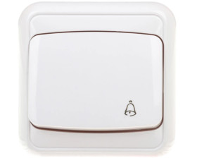 COSMO Przycisk /dzwonek/ biały 300404