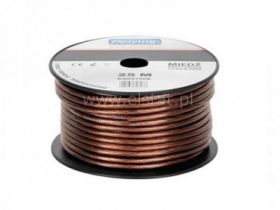 Przewód zasilający 12Ga OD4,5mm CU brązowy