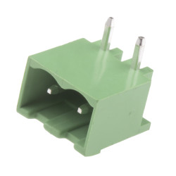 Klucz polaryzacyjny 2-pinowe raster: 5.08mm -rzędowe RS PRO Przepust Męski 15.0A 300.0 V.