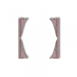 MINI Ramka pośrednia do gniazd podwójnych lawendowa 42MRP-2