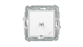 Mini Mechanizm Łącznika Schodowego W Stylu Amerykańskim Biały Mat 25Mwpus-3