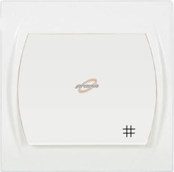 Wyłącznik krzyżowy biały LOGO LWP-6