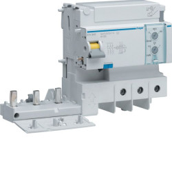 Blok różnicowoprądowy krótkozwłoczny 2P+N 0,3-1A 125A do MCB HI BTH380E HAGER