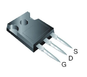 MOSFET N-kanałowy 95 A TO-247AC 600 V