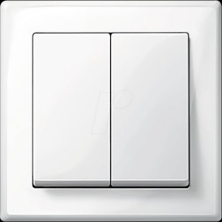 Series switch set - M-Smart, polar white, glossy