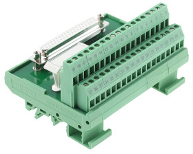 Moduł 37 -pinowe na szynę DIN Phoenix Contact D-sub Żeński długość 101.3mm 2.5A