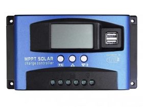 KONTROLER SOLAR 12/24V 30A MPPT DUAL USB